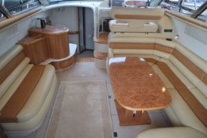 Spacious saloon overview