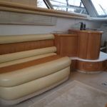 Extra saloon seating to port