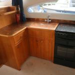 Galley to starboard