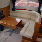 Saloon seating to port