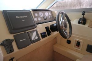 Navigation equipment and interior helm