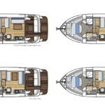 Haines 32 Sedan 'Vista' layout - (Multiple seating configuration)