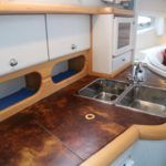 Well equipped galley