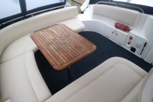 Sociable aft cockpit seating