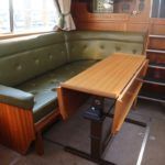 L-Shaped saloon seating