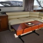 Saloon seating to port