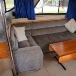 Extra saloon seating to starboard