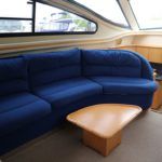 Saloon seating to port