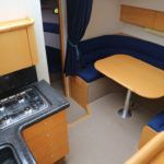 Dining area and galley