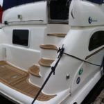 Aft access from bathing platform