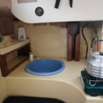 mini kitchenette on board newbridge navigator