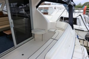 back of the boat seating