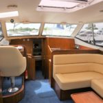 captains seat and interior living area (broom sedan)