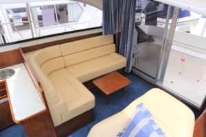 interior living space for broom sedan