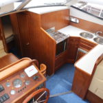 satellite view of lower deck interior