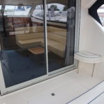 outdoor seating and french doors on the sedan