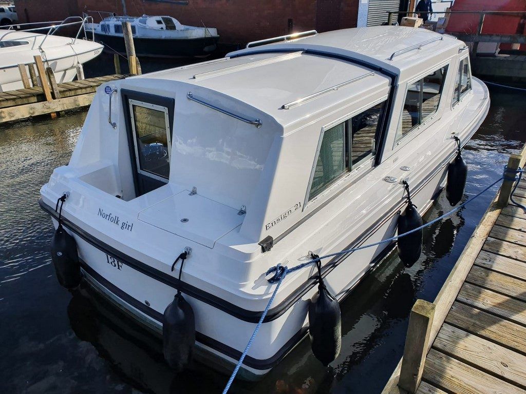 Ensign 21 For Sale Norfolk Yacht Agency NYB84850