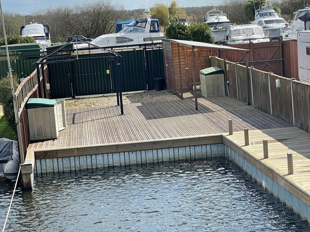 Sought after Brundall mooring plot! For Sale Norfolk Yacht Agency