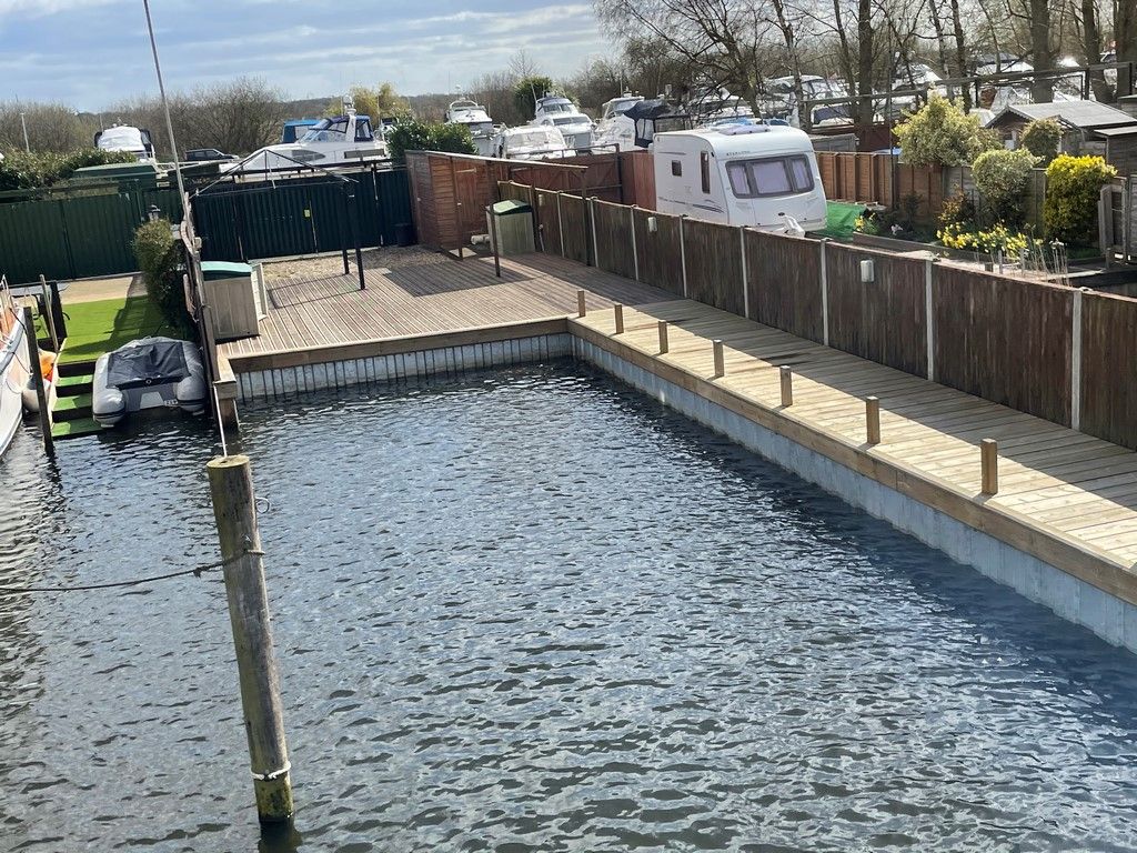 Sought after Brundall mooring plot! For Sale Norfolk Yacht Agency