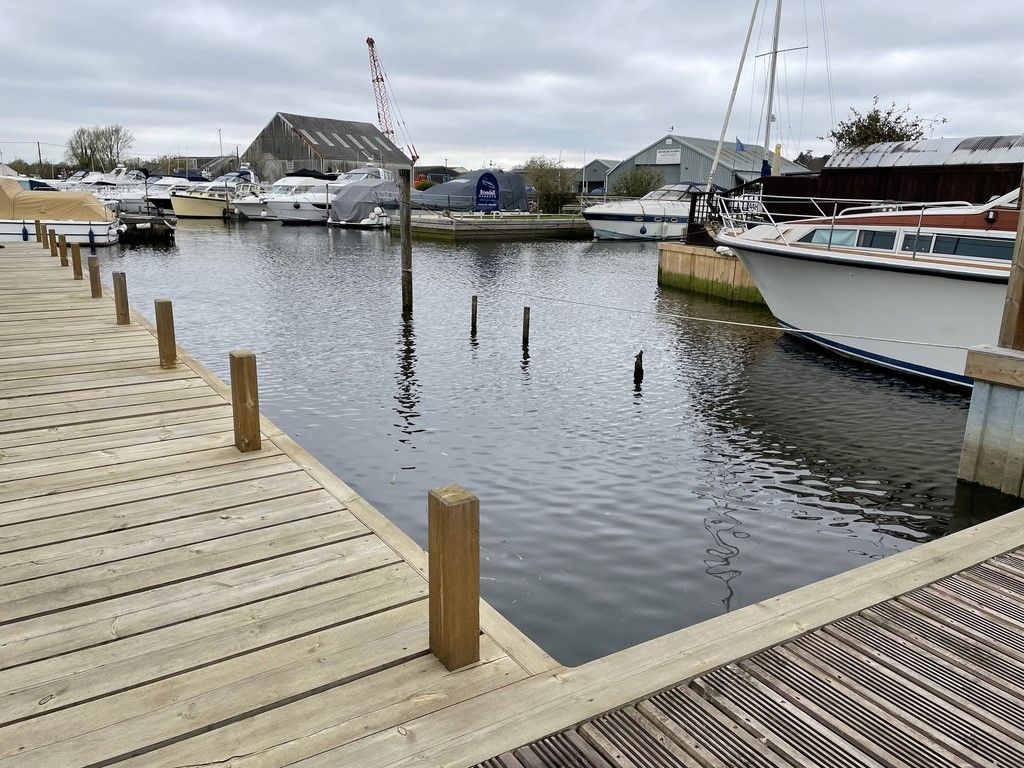 Sought after Brundall mooring plot! For Sale Norfolk Yacht Agency